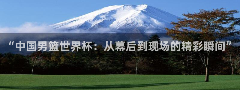 2026男足世界杯赛程:“中国男篮世界杯:从幕后到现场的精彩瞬间”